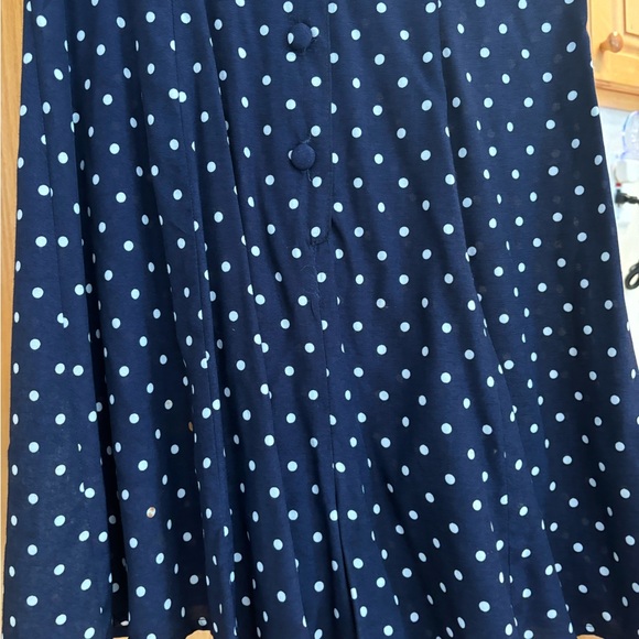 NEW Savannah Polka Dot Pants Dress - Size 7 - Picture 6 of 10